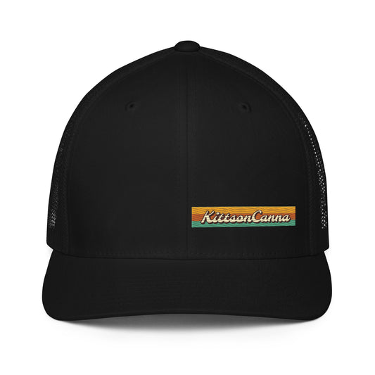 KittsonCanna Retro Trucker Hat