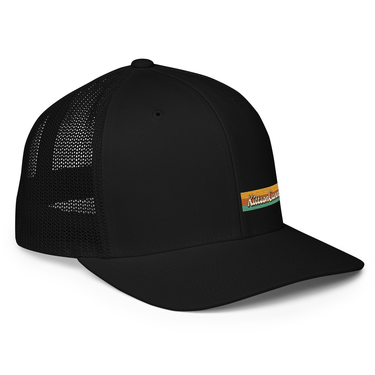 KittsonCanna Retro Trucker Hat