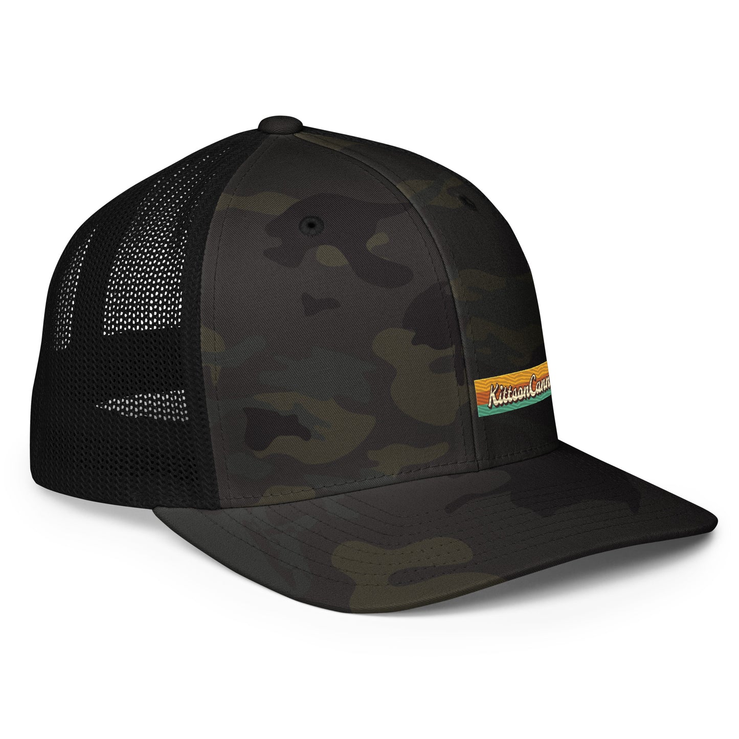 KittsonCanna Retro Trucker Hat