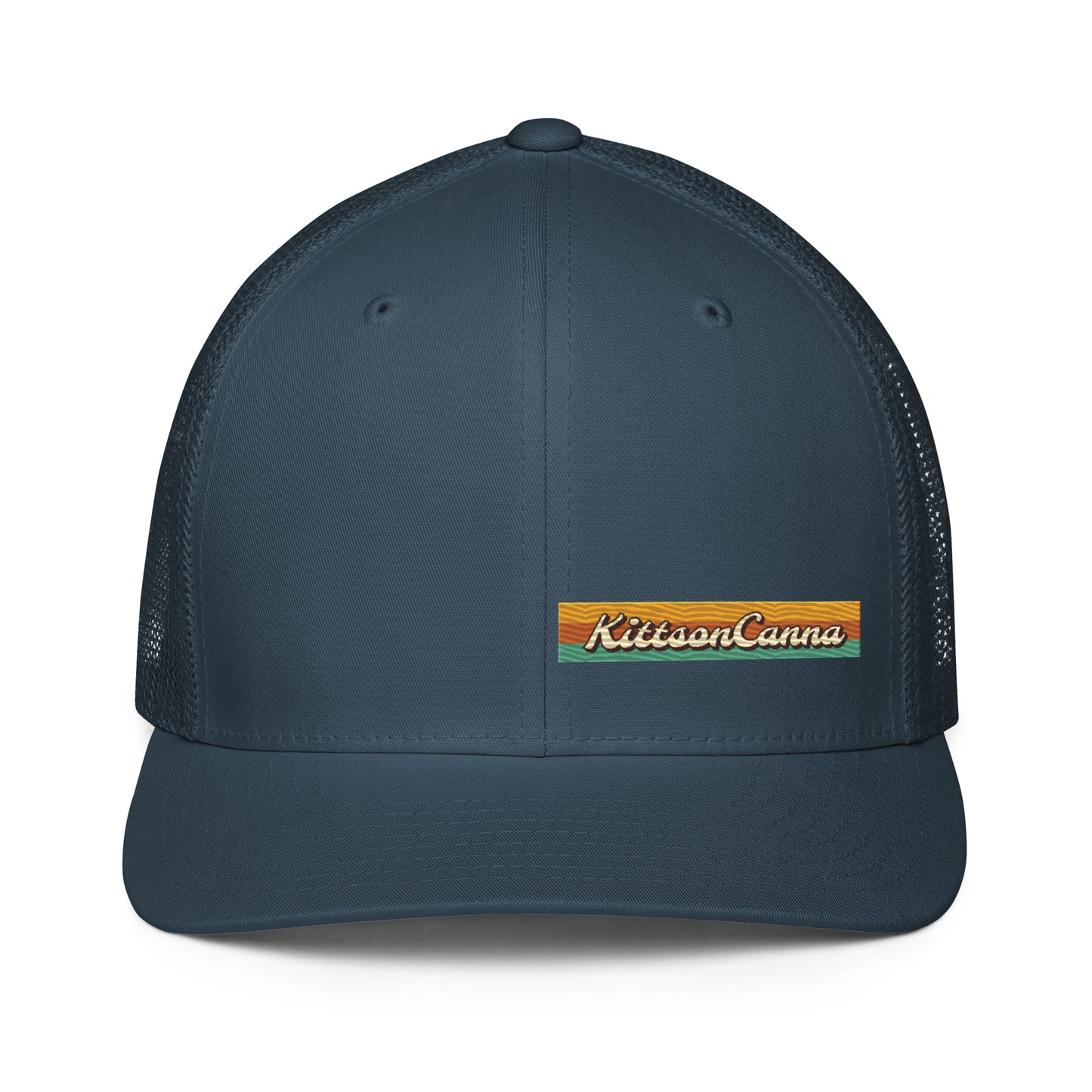 KittsonCanna Retro Trucker Hat