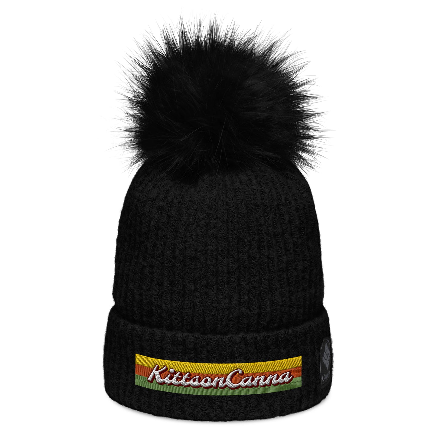 KittsonCanna Columbia pom-pom beanie