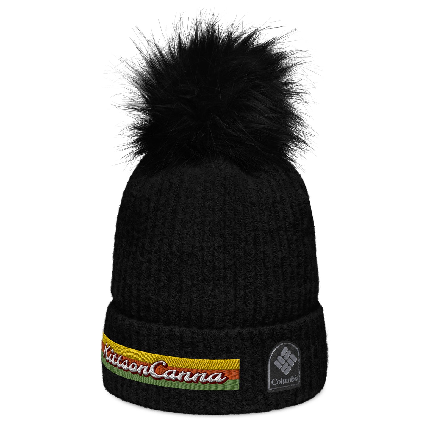 KittsonCanna Columbia pom-pom beanie