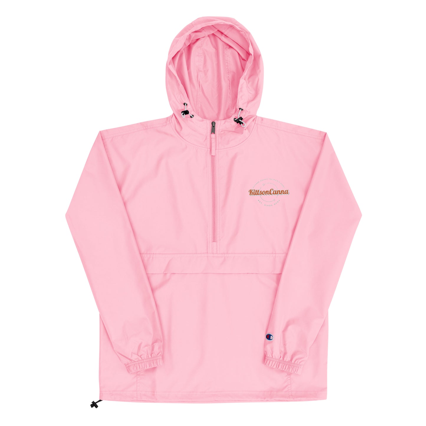 KittsonCanna Embroidered Champion Packable Jacket