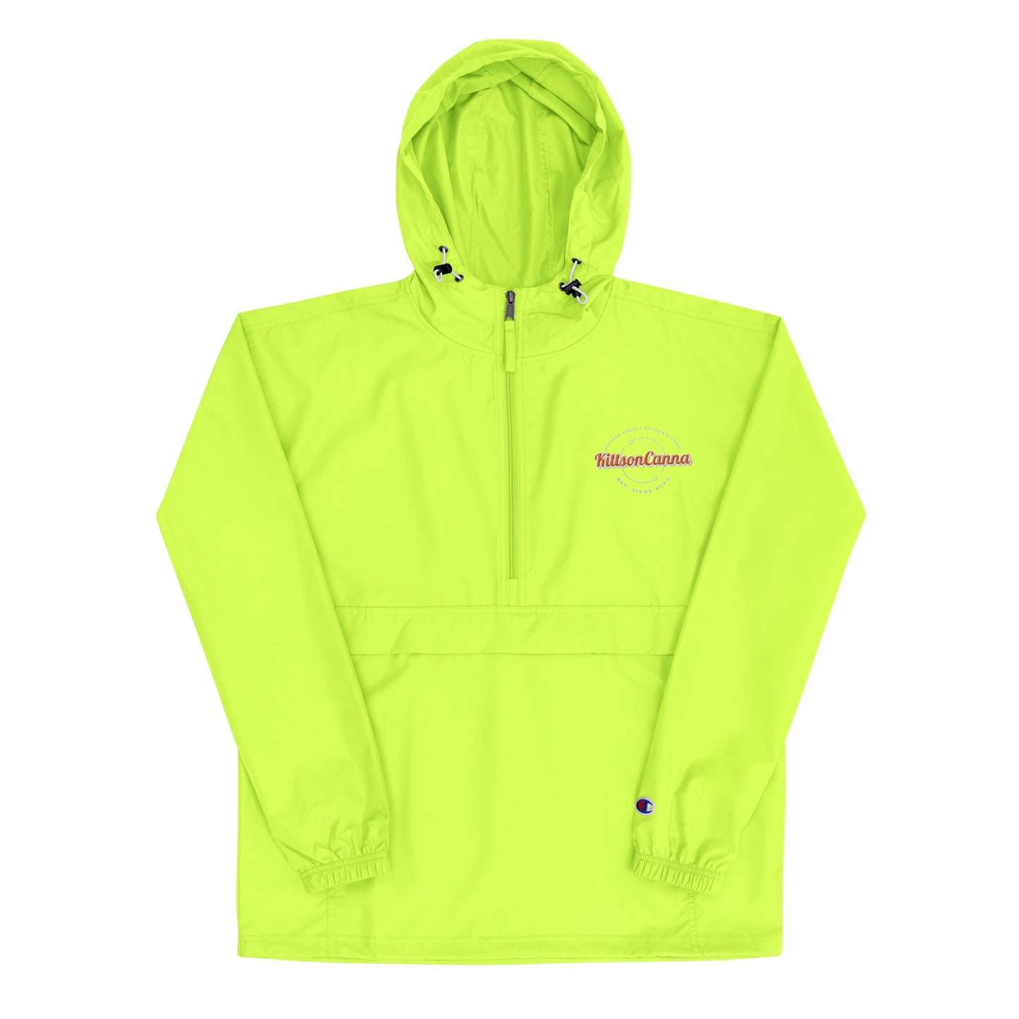 KittsonCanna Embroidered Champion Packable Jacket