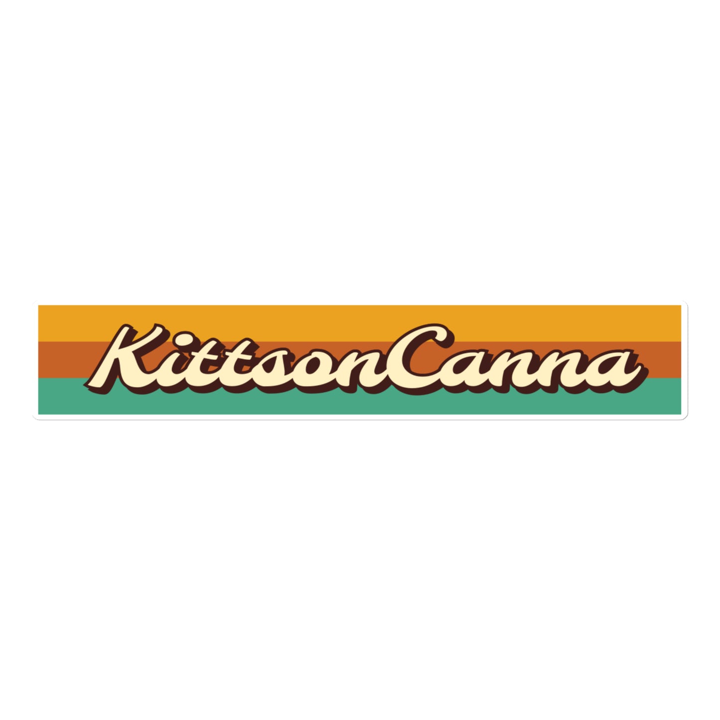 KittsonCanna Bubble-free stickers